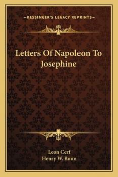 Paperback Letters Of Napoleon To Josephine Book