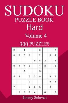 Paperback 300 Hard Sudoku Puzzle Book