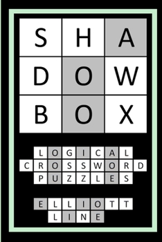 Paperback SHADOWBOX Logical Crossword Puzzles Book