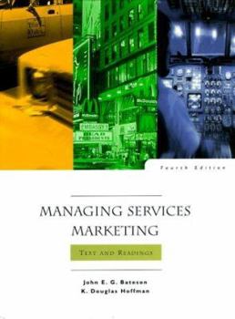 Hardcover Managing Services Marketing Book