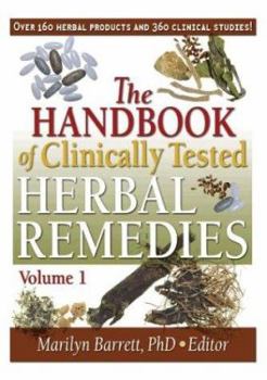Hardcover The Handbook of Clinically Tested Herbal Remedies Set Book