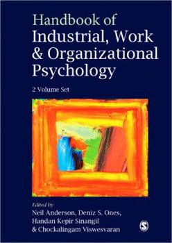 Hardcover Handbook of Industrial, Work & Organizational Psychology Book