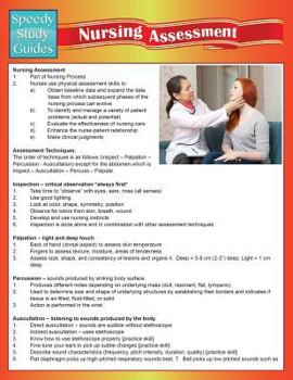Paperback Nursing Assessment Book