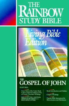 Paperback Rainbow Study Bible-LB: The Gospel of John Book