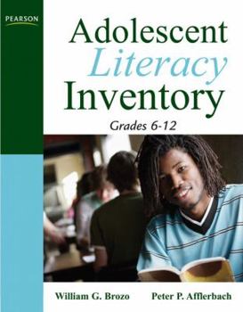 Spiral-bound Adolescent Literacy Inventory, Grades 6-12 Book