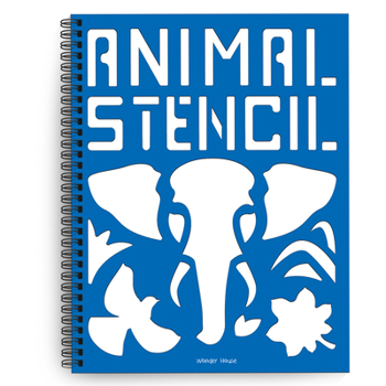 Board book Stencil Book: Animal Book