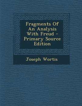 Paperback Fragments Of An Analysis With Freud Book