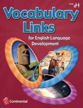 Paperback Vocabulary Links for English Language Development: Level H (Grade 8) Book