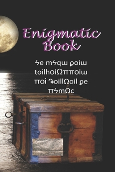 Paperback Enigmatic Book: What a story? Which language? The best gift for lovers of enigmas. The rows of writing are spaced to allow annotations Book