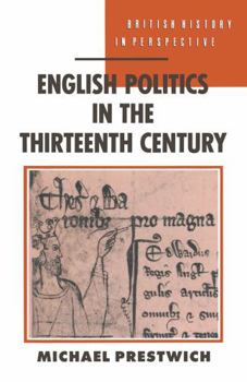 Paperback English Politics in the Thirteenth Century Book