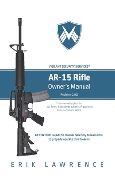 Paperback AR-15 Rifle Owner Manual Book