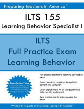 Paperback ILTS 155 Learning Behavior Specialist I: ILTS 155 Exam Book