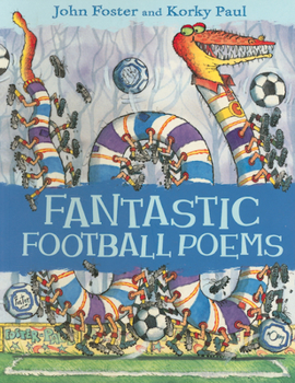 Paperback Fantastic Football Poems Book