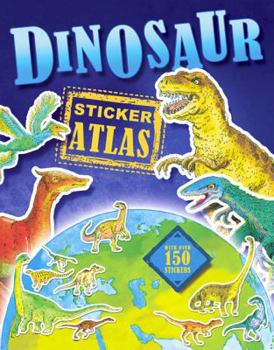 Paperback Dinosaur Sticker Atlas Book