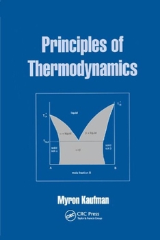 Paperback Principles of Thermodynamics Book