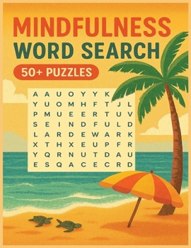 Paperback Mindfulness Word Search Puzzle Book
