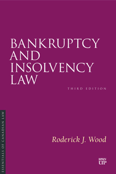 Paperback Bankruptcy and Insolvency Law, Third Edition Book