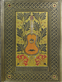 Hardcover Gilded Guitar Journal Book