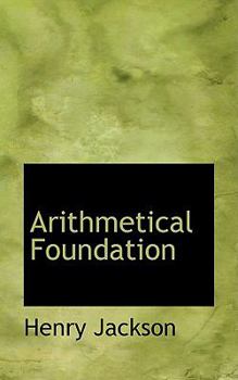 Paperback Arithmetical Foundation Book