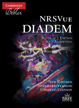 Leather Bound Nrsvue Diadem Reference Edition with Apocrypha, Cherry Red Calfskin Leather, Nr545: Xea Book