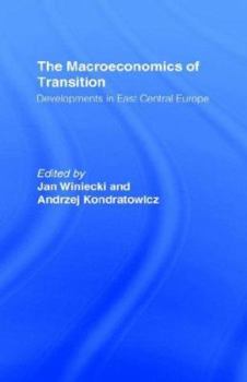 Hardcover The Macroeconomics of Transition Book