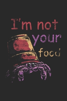 Crab Notebook: Diary Journal 6x9 inches with 120 Dot Grid Pages