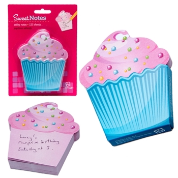 Office Product Cupcake Notes (Sticky Notepad) Book