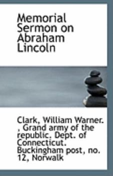 Paperback Memorial Sermon on Abraham Lincoln Book