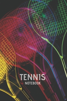 Paperback Tennis Notebook: Tennis Player Notebook Journal Book