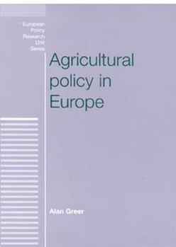 Paperback Agricultural Policy in Europe Book