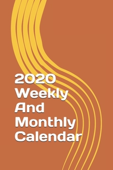2020 Weekly And Monthly Calendar: 2020 Weekly Calendar with to do list and look ahead to next week list.  After the Weekly calendar there is a monthly calendar included as a bonus.