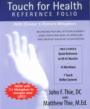 Spiral-bound Touch for Health Reference Folio: Large: Balancing Posture, Attitude & Energy Using Touch Reflexes, Acupressure, and Creative Dialogue-Visualization Book
