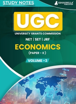Paperback UGC NET Paper II Economics (Vol 3) Topic-wise Notes (English Edition) A Complete Preparation Study Notes with Solved MCQs Book
