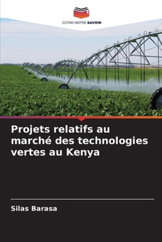 Paperback Projets relatifs au marché des technologies vertes au Kenya [French] Book