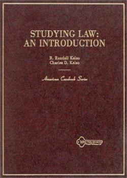 Hardcover Kelso and Kelso's Studying Law: An Introduction Book