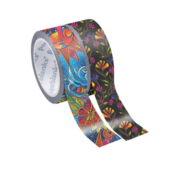 Misc. Celestial Magic/Wild Flowers Washi Tape, Laurel Burch Collection by Paperblanks (Washi Tape Mixed Pack) Book