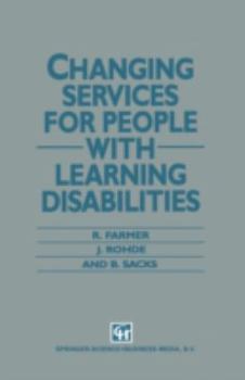 Paperback Changing Services for People with Learning Disabilities Book
