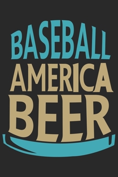 Baseball america beer: Beer taste logbook for beer lovers | Beer Notebook | Craft Beer Lovers Gifts