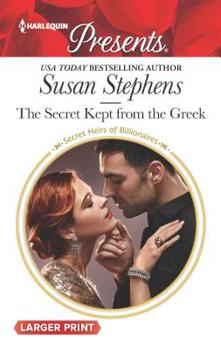 Mass Market Paperback The Secret Kept from the Greek [Large Print] Book