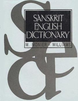 Hardcover Sanskrit-English Dictionary: Etymologically and Philologically Arranged with Special Reference to Cognate Indo-European Languages (English and Sanskrit Edition) Book