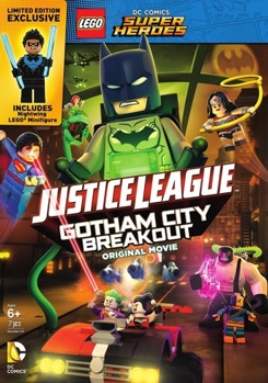 DVD Lego DC Super Heroes: Justice League - Gotham City Breakout Book