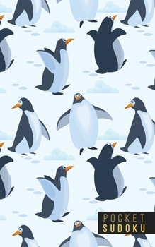 Pocket Sudoku: 158 Sudoku Puzzles | Pocket Sudoku Puzzle Books | Large Print Sudoku Puzzle Books For Adults | Sudoku For Seniors | Sudoku Puzzle Books Easy to Normal | Fun Gift | Penguins