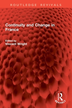Paperback Continuity and Change in France Book