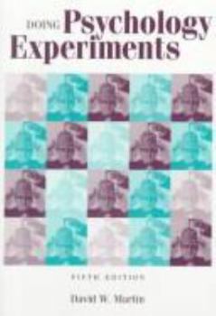 Paperback Doing Psychology Experiments Book