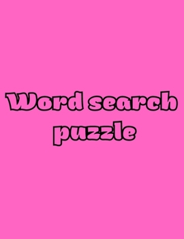 Paperback Word search puzzle: 163 pages Book