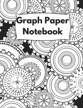 Paperback Graph Paper Notebook: Large Simple Graph Paper Notebook, 100 Quad ruled 4x4 pages 8.5 x 11 / Grid Paper Notebook for Math and Science Studen Book