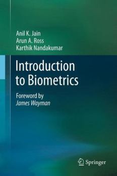 Paperback Introduction to Biometrics Book