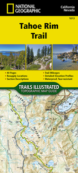 Map Tahoe Rim Trail Map Book