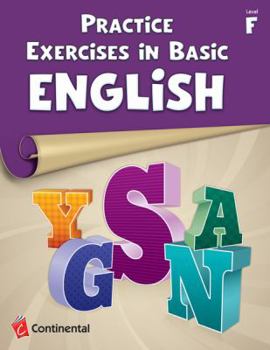 Paperback Practice Exercises In Basic English: Level F (Grade 6) Book