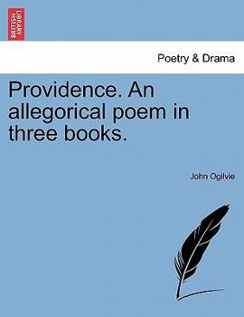 Paperback Providence. an Allegorical Poem in Three Books. Book